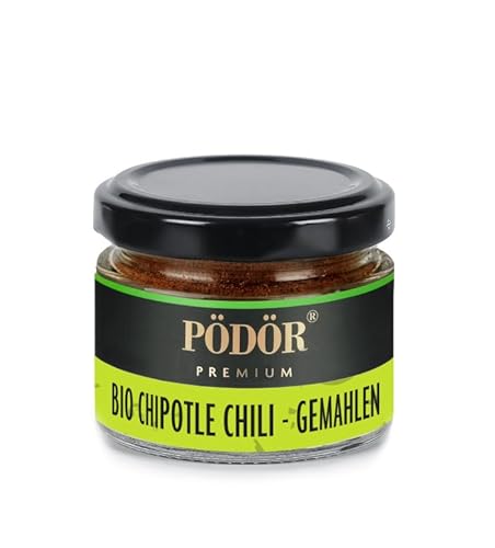 PÖDÖR - Bio Chipotle Chili - gemahlen (190g) von PÖDÖR