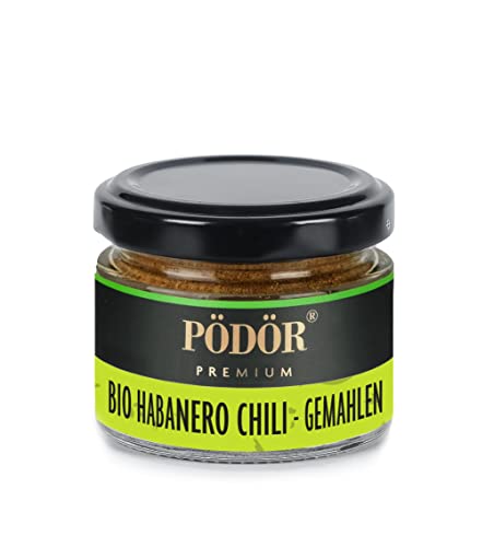 PÖDÖR - Bio Habanero Chili - gemahlen (160g) von PÖDÖR
