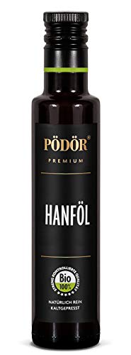 PÖDÖR - Bio Hanföl 250 ml - kaltgepresst - naturbelassen - ungefiltert von PÖDÖR