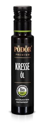 PÖDÖR - Bio Kresseöl - kaltgepresst - naturbelassen - ungefiltert (100 ml) von PÖDÖR