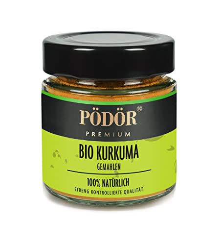 PÖDÖR - Bio Kurkuma gemahlen (150g) von PÖDÖR