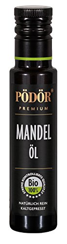 PÖDÖR - Bio Mandelöl - kaltgepresst - naturbelassen - ungefiltert (100 ml) von PÖDÖR