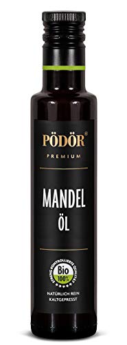 PÖDÖR - Bio Mandelöl - kaltgepresst - naturbelassen - ungefiltert (250 ml) von PÖDÖR