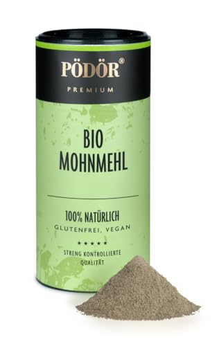 PÖDÖR - Bio Mohnmehl teilentölt 450 g von PÖDÖR