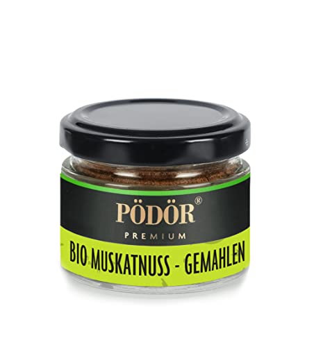 PÖDÖR - Bio Muskatnuss gemahlen (140g) von PÖDÖR