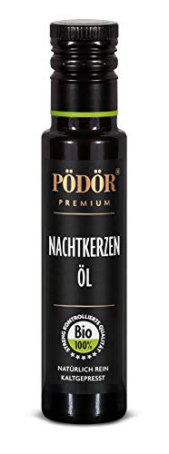 PÖDÖR - Bio Nachtkerzenöl 100 ml - kaltgepresst - naturbelassen - ungefiltert von PÖDÖR