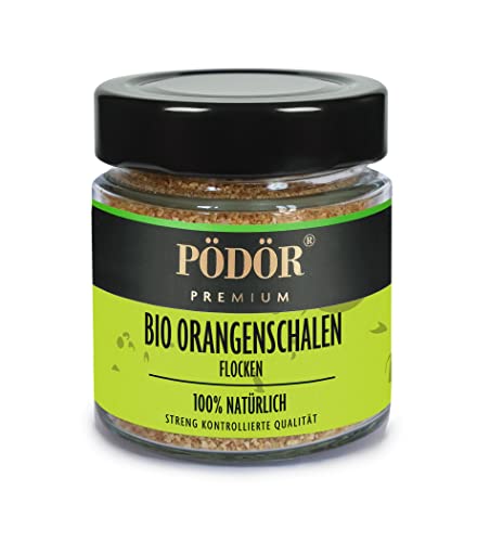 PÖDÖR - Bio Orangenschalen Flocken (160g) von PÖDÖR