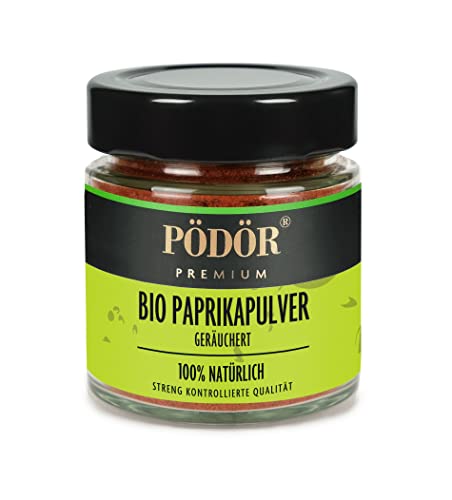 PÖDÖR - Bio Paprikapulver - geräuchert (80g) von PÖDÖR