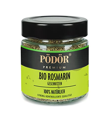 PÖDÖR - Bio Rosmarin geschnitten (110g) von PÖDÖR