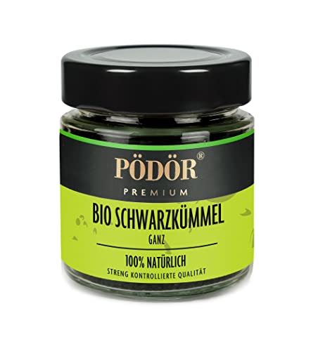 PÖDÖR - Bio Schwarzkümmel - ganz (70g) von PÖDÖR