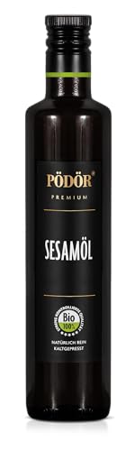 PÖDÖR - Bio Sesamöl 500 ml - kaltgepresst - naturbelassen - ungefiltert PÖDÖR - Bio Sesamöl 500 ml - kaltgepresst - naturbelassen - ungefiltert von PÖDÖR