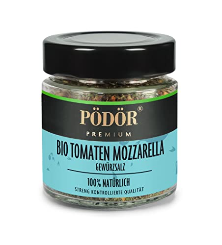 PÖDÖR - Bio Tomaten Mozzarella - Gewürzsalz (160) von PÖDÖR