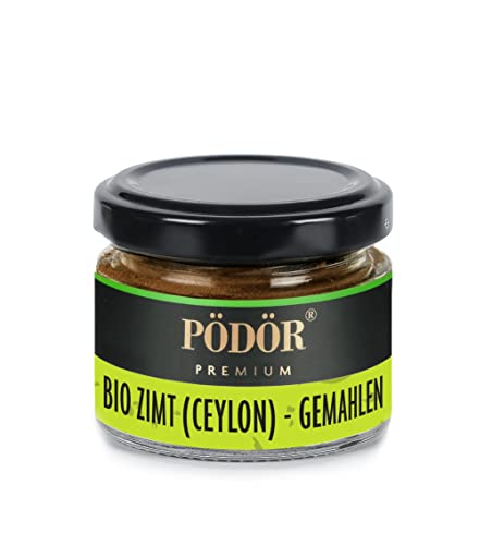 PÖDÖR - Bio Zimt (Ceylon) - gemahlen (120g) von PÖDÖR