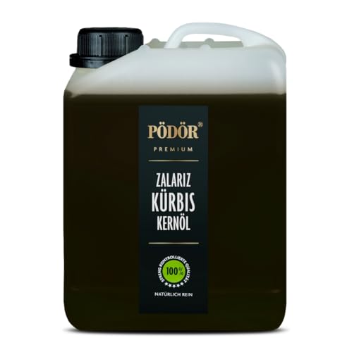 PÖDÖR - Kürbiskernöl, Zalariz - kaltgepresst - naturbelassen - ungefiltert (2500 ml) von PÖDÖR