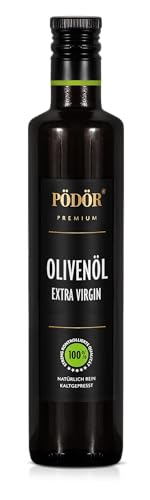 PÖDÖR - Natives Olivenöl - kaltgepresst - naturbelassen - ungefiltert (500 ml) von PÖDÖR