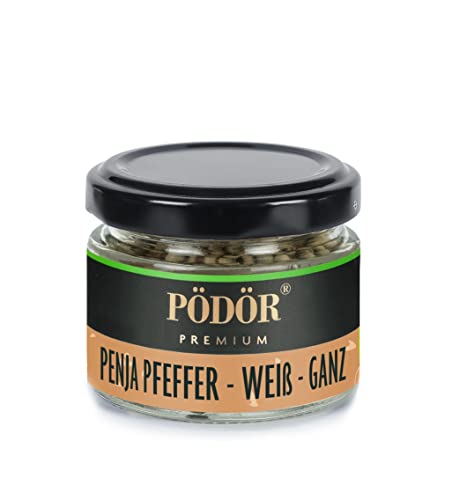 PÖDÖR - Penja Pfeffer - schwarz - ganz (200g) von PÖDÖR