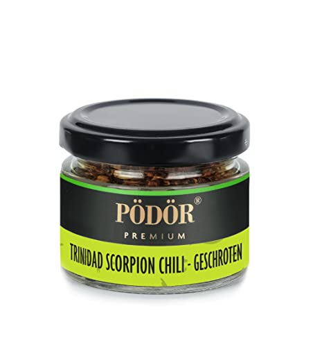 PÖDÖR - Trinidad Scorpion Chili - geschroten (100g) von PÖDÖR