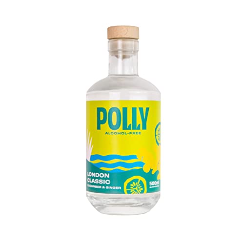 POLLY Alkoholfreie Gin Alternative - London Classic I Preisgekrönt I 500 ml I Kalorienarm, ohne Zucker & künstliche Aromen, vegan, glutenfrei I perfekt mit Tonic Water POLLY Alkoholfreie Gin Alternative - London Classic I Preisgekrönt I 500 ml I Kalorienarm, ohne Zucker & künstliche Aromen, vegan, glutenfrei I perfekt mit Tonic Water von POLLY