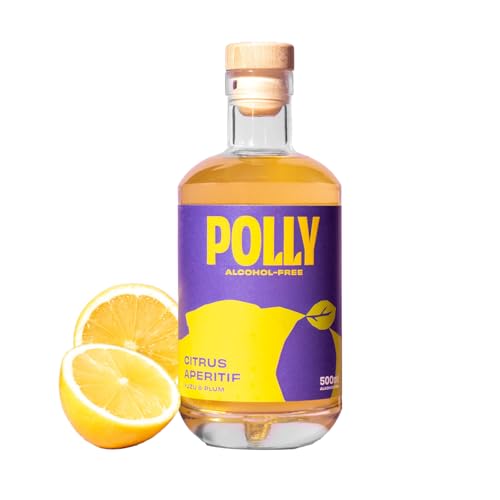 POLLY Limoncello Alkoholfrei I Zitrus Aperitif mit Yuzu, Zitrone und Pflaume I Frisch und aromatisch I perfekte Basis für Limoncello Spritz I 500 ml POLLY Limoncello Alkoholfrei I Zitrus Aperitif mit Yuzu, Zitrone und Pflaume I Frisch und aromatisch I perfekte Basis für Limoncello Spritz I 500 ml von POLLY