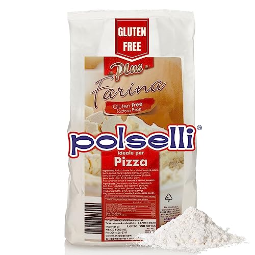 Glutenfreie Mehl-Manschetten Plus 1 kg von POLSELLI