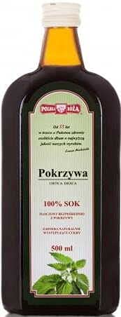 100 % Brennnesselsaft, 500 ml, Polska Róça von POLSKA ROŻA