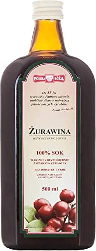+Cranberrysaft 100% ohne Zucker 500 ml Polska Roża von POLSKA ROŻA