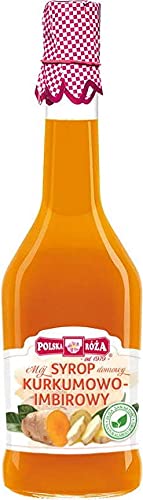POLSKA RÓZA Kurkuma-Ingwer-Sirup 500 ml Flasche 1 Stück POLSKA RÓZA Kurkuma-Ingwer-Sirup 500 ml Flasche 1 Stück von Polska Róża