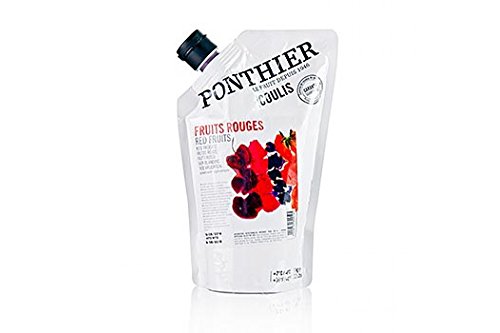 Coulis Rote Früchte Mix, Sauce, 20% Zucker, 1 kg von PONTHIER SA