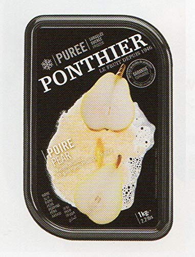 Püree- Birne, mit Zucker, TK, 1 kg von PONTHIER SA
