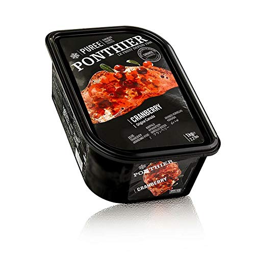 Püree- Cranberry, mit Zucker, TK, 1 kg Püree- Cranberry, mit Zucker, TK, 1 kg von PONTHIER SA