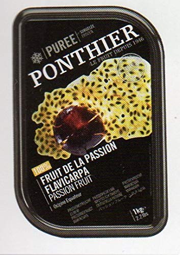 Püree- Passionsfrucht/Maracuja, 100% Frucht, ungezuckert, TK, 1 kg Püree- Passionsfrucht/Maracuja, 100% Frucht, ungezuckert, TK, 1 kg von PONTHIER SA