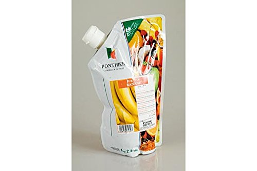 Püree-Banane, 10% Zucker, 1 kg von PONTHIER SAS