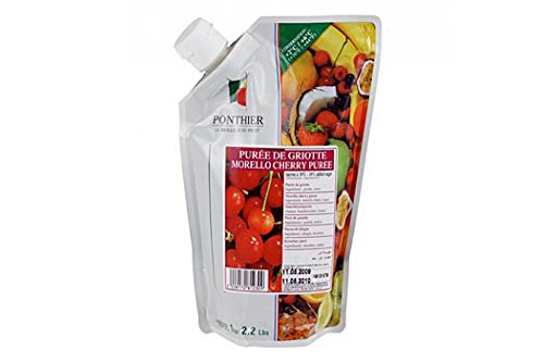 Püree-Kirsche, Griottes-Sauerkirsche, 10% Zucker, 1 kg Püree-Kirsche, Griottes-Sauerkirsche, 10% Zucker, 1 kg von PONTHIER SAS