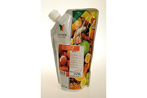 Püree-Lychee, 10% Zucker, 1 kg von PONTHIER SAS