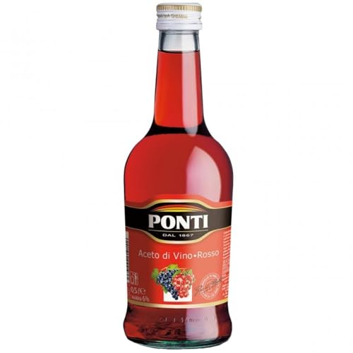 Ponti Aroma Antico Aceto di Vino Rosso, Rotweinessig - 500ml - 6x von Ponti