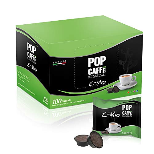 100 Kapseln Pop Caffe e-mio Mischung 2 Cremoso Produkte Kompatibel A Modo Mio von POP CAFFE'