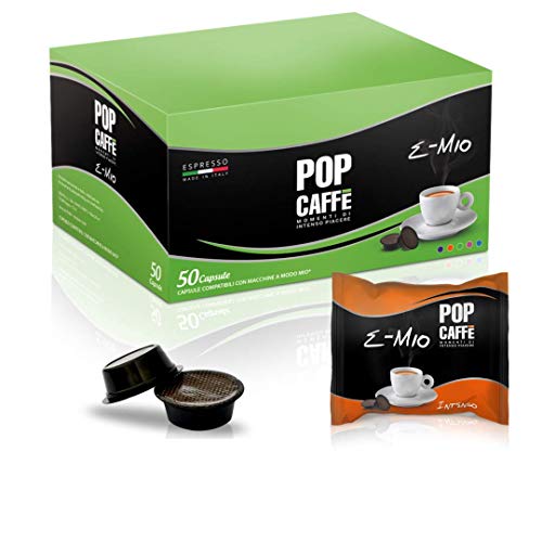 300 Kapseln POP CAFFE' E-MIO 1 INTENSO KOMPATIBEL LAVAZZA A MODO MIO von POP CAFFE'
