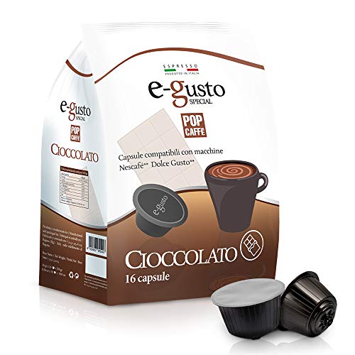 Nescafe Dolce Gusto Kompatibel 48 Kapseln Schokolade Pop Caffe ' von POP CAFFE'