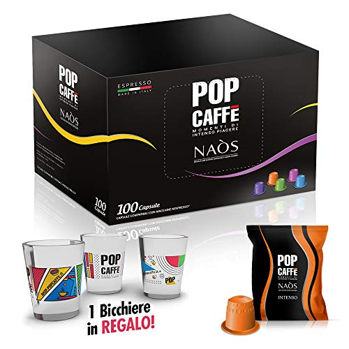 POP Kaffee NAOS .1 INTENSO 100 Kapseln von POP CAFFE'