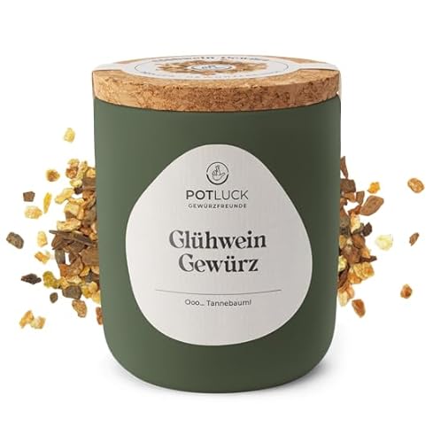 POTLUCK | Glühwein Gewürz | Gewürzzubereitung im Keramiktopf | 65g | Vegan, glutenfrei und mit natürlichen Inhaltsstoffen POTLUCK | Glühwein Gewürz | Gewürzzubereitung im Keramiktopf | 65g | Vegan, glutenfrei und mit natürlichen Inhaltsstoffen von POTLUCK Gewürzfreunde