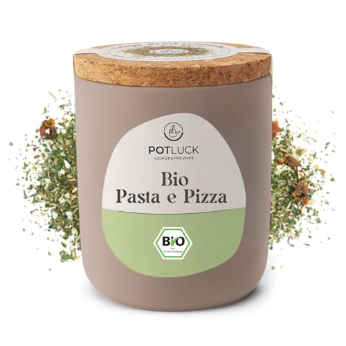 POTLUCK | Bio Pasta e Pizza | Gewürzzubereitung im Keramiktopf | 20g | Vegan, glutenfrei und mit natürlichen Inhaltsstoffen POTLUCK | Bio Pasta e Pizza | Gewürzzubereitung im Keramiktopf | 20g | Vegan, glutenfrei und mit natürlichen Inhaltsstoffen von POTLUCK Gewürzfreunde