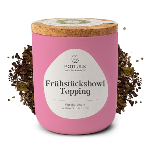 POTLUCK | Frühstücksbowl Topping | Würzmischung als Topping für Bowls, Joghurt & Porridge | 80g im Keramiktopf POTLUCK | Frühstücksbowl Topping | Würzmischung als Topping für Bowls, Joghurt & Porridge | 80g im Keramiktopf von POTLUCK Gewürzfreunde