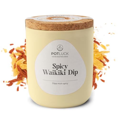 POTLUCK | Spicy Waikiki Dip | Würzmischung im Keramiktopf | 85 g | Vegan, glutenfrei und mit natürlichen Inhaltsstoffen von POTLUCK Gewürzfreunde