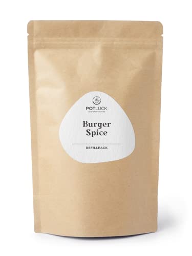 Potluck | Refill Burger Spice | Gewürzmischung im Refillpack | Glutenfrei und mit natürlichen Inhaltsstoffen von Potluck Gewürzfreunde