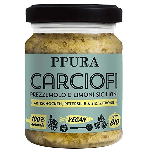 PPura Bio Pesto Artischocken & Zitrone, 6 x 120 g von PPURA