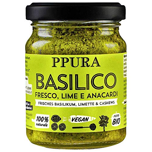 PPURA Bio Pesto Basilikum Limette 6x120g von PPURA
