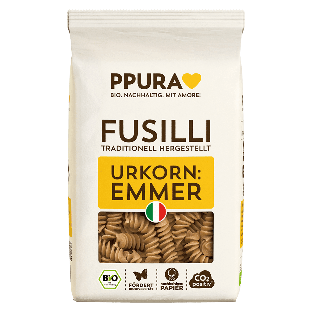 Bio Fusilli aus italienischem Emmer von PPura