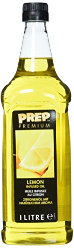 PREP PREMIUM Zitronenöl 1 x 1000 ml PET - Infused Oil natürliches Zitronenaroma für Fisch, Geflügel, Gemüsegerichte oder Salatdressings, Olivenöl mit Zitrone PREP PREMIUM Zitronenöl 1 x 1000 ml PET - Infused Oil natürliches Zitronenaroma für Fisch, Geflügel, Gemüsegerichte oder Salatdressings, Olivenöl mit Zitrone von PREP PREMIUM