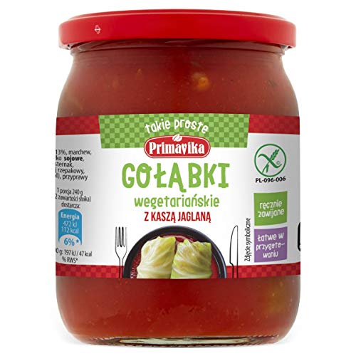 Vegetarische Kohlrouladen mit Hirse GLUTENFREI 480 g - PRIMAVIKA Vegetarische Kohlrouladen mit Hirse GLUTENFREI 480 g - PRIMAVIKA von PRIMAVIKA