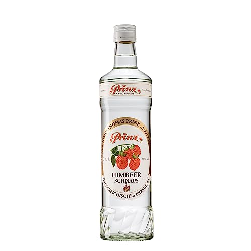 Prinz - Himbeer Schnaps | Fruchtige Schnapsspezialität aus erlesenen Himbeeren | Intensiv in Geruch & Geschmack | Im Steingut gereift, 40% vol, 0.7 l Prinz - Himbeer Schnaps | Fruchtige Schnapsspezialität aus erlesenen Himbeeren | Intensiv in Geruch & Geschmack | Im Steingut gereift, 40% vol, 0.7 l von Prinz
